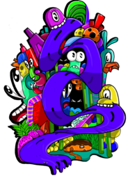 custom creative artwork portraying the beauty of creatures also brings a cheerful vibe