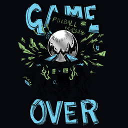 It says GAME OVER. A gamer's worst nightmare.