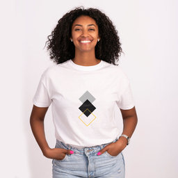 Unisex Black T-shirt | 100% Combed Organic Cotton Jersey | 175 g