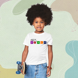 A t-shirt that motivates you to keep nurturing your child's dreams as they set goals too