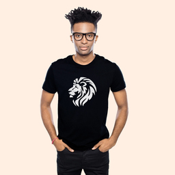 A lion represents a born leader, yet someone who is in complete balance and harmony with nature | Unisex Classic Jersey T-shirt | 155 g | 100% Combed Organic Cotton