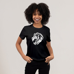 A lion represents a born leader, yet someone who is in complete balance and harmony with nature | Unisex Classic Jersey T-shirt | 155 g | 100% Combed Organic Cotton