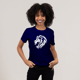 A lion represents a born leader, yet someone who is in complete balance and harmony with nature | Unisex Classic Jersey T-shirt | 155 g | 100% Combed Organic Cotton