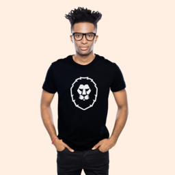 A lion represents a born leader, yet someone who is in complete balance and harmony with nature | Unisex Classic Jersey T-shirt | 155 g | 100% Combed Organic Cotton