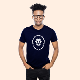 A lion represents a born leader, yet someone who is in complete balance and harmony with nature | Unisex Classic Jersey T-shirt | 155 g | 100% Combed Organic Cotton