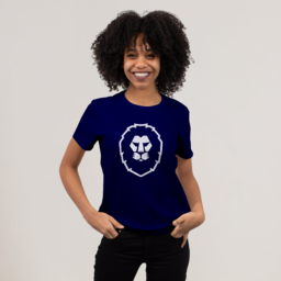 A lion represents a born leader, yet someone who is in complete balance and harmony with nature | Unisex Classic Jersey T-shirt | 155 g | 100% Combed Organic Cotton