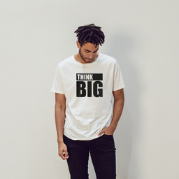 This tee inspires you not to be limited by your present situation and to keep thriving towards becoming the best version of yourself | Unisex Classic Jersey T-shirt | 155 g | 100% Combed Organic Cotton