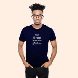 This tee inspires you to always try and give it a shot until you win; it is better to fail fast than fail last | Unisex Classic Jersey T-shirt | 155 g | 100% Combed Organic Cotton