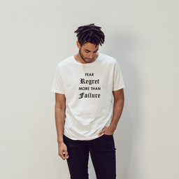 This tee inspires you to always try and give it a shot until you win; it is better to fail fast than fail last | Unisex Classic Jersey T-shirt | 155 g | 100% Combed Organic Cotton