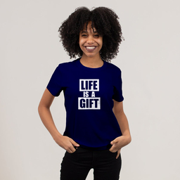 Live in the present and appreciate every moment | Unisex Classic Jersey T-shirt | 155 g | 100% Combed Organic Cotton